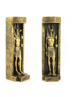 Anubis Figürlü Mumluk