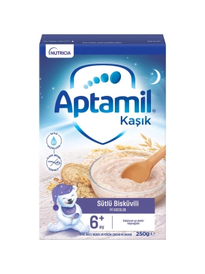Aptamil Sütlü Bisküvili Kaşık Maması 250 Gr