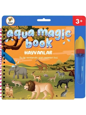 Aqua Magic Book Hayvanlar Sihirli Boyama Kitabı