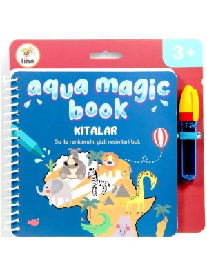 Aqua Magic Kıtalar Sihirli Boyama Kitabı
