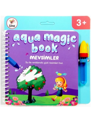 Aqua Magic Mevsimler Sihirli Boyama Kitabı