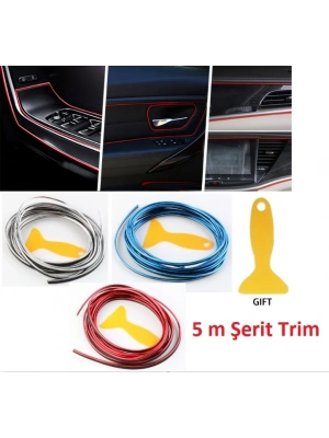 Araba Dekorasyon Şeridi 5 Metre Trim Şeridi