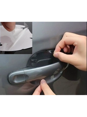 Araba Kapı Kolu Koruyucu Film (4lü Set)