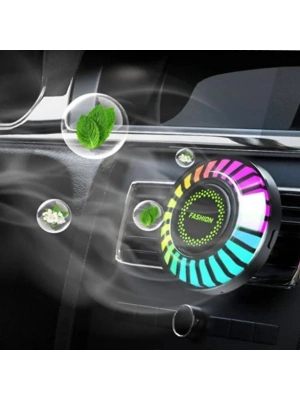 Araç İçi Koku Hazneli RGB Sese Duyarlı LED Işık