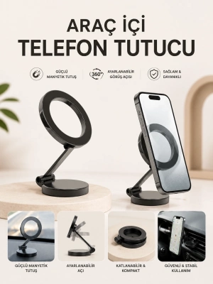 Araç İçi Telefon Tutucu