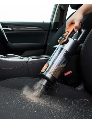 ® Araç İçi Uyumlu Şarjlı El Süpürgesi Dar Alan Temizlik Aparatlı