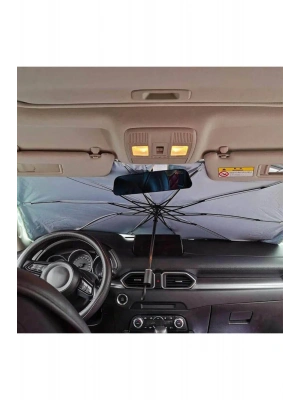 Araç Şemsiyesi Bütün Araçlara Uyumlu Katlanabilir Şemsiye Güneşlik