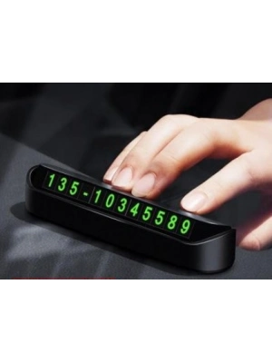 Araç Torpido Üstü Aç Kapa Fosforlu Numaratör