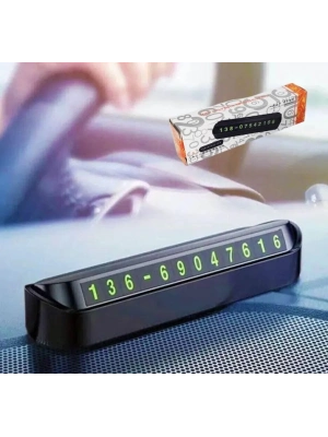 Araç Torpido Üstü Aç Kapa Numaratör Turuncu Kutu