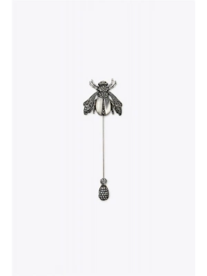 Arı Broş - Gümüş