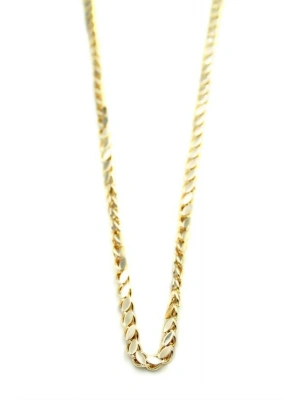 Arpa Zincir Kolye- 60cm - Altın