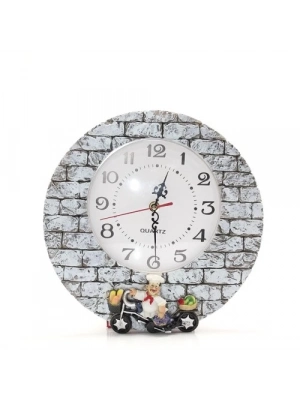 Aşçı Tasarımlı Polyester Duvar Saati Model 1