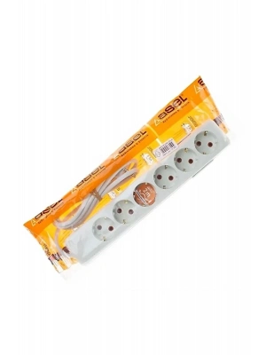 Asel 6Lı Topraklı Grup Priz 2mt