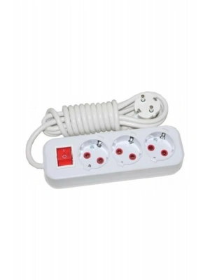 Asel  Priz 3 Lü 3 MT Anahtarlı