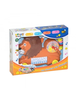 ® ASLAN-KAPLAN-FİL PİLLİ PİANO KUTULU