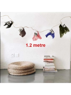 Asmalı Kuru Kafa Süsü 5 Adet