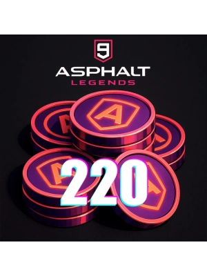Asphalt 9: Legends 220 Tokens