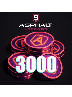Asphalt 9: Legends 3000 Tokens