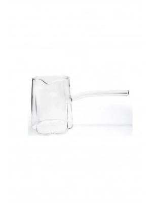 Ateşe Dayanıklı Cam Cezve Borosilikat Cam Cezve 400 ml Royaleks-CZV05