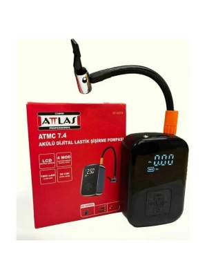Attlas Atmc 7.4 Akülü Dijital Lastik Pompası