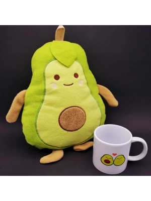 Avokado Yastık ve Kupa Seti