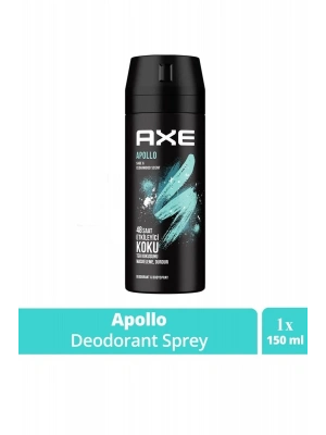 Axe Erkek Sprey Deodorant Apollo 48 Saat Etkileyici Koku Vücut Spreyi 150 ml