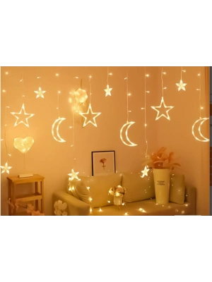 Ay Yıldız Perde Led 3m