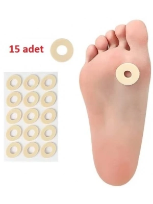 Ayak Nokta Pedi Sünger Yastık  15 li