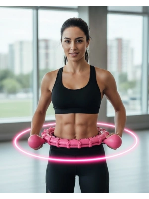 ® Ayarlanabilir Akıllı Hula Hoop 680 Gr Ağırlıklı Egzersiz Halkası