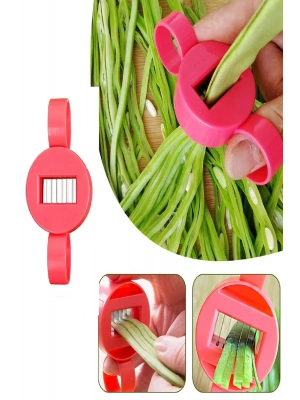 Ayarlanabilir Yeşil Fasulye Dilimleme Kesici Pratik Bamya Bakla Vs Parçalayıcı Dilimleyici