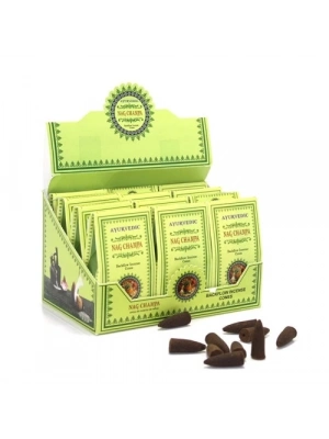 Ayurvedic Konik (Geri Akış) Tütsü Nag Champa Aromalı