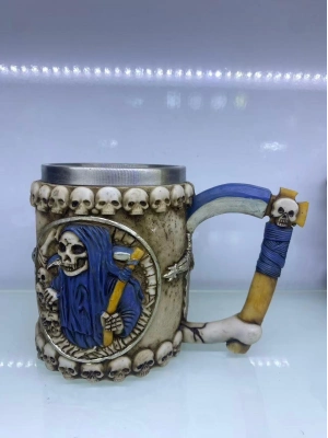 Azrail Çelik Kupa Bardak Kod 220027