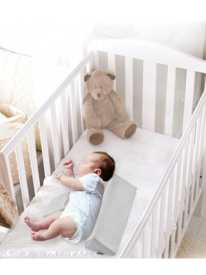 BabyJem Bebek Güvenli Uyku Yastığı 014 Gri