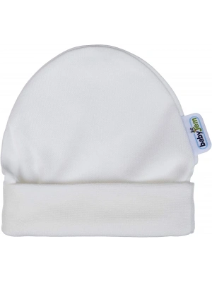 BabyJem Yenidoğan Bebe Şapka 397 Beyaz