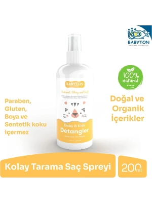 Babyton Bebek ve Çocuklar İçin Kolay Tarama Spreyi 200ml