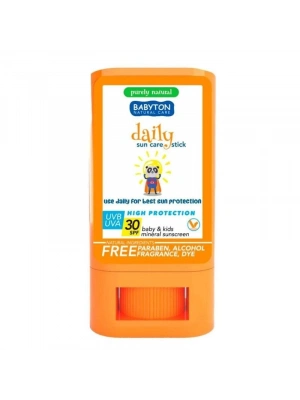 Babyton Bebek ve Çocuklar İçin Günlük Güneş Koruyucu Stick 20 Gr