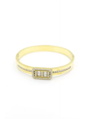 Baget Taşlı Bilezik - Altın