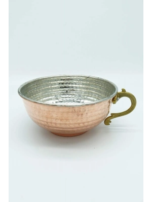 Bakır Ayran Tası 12x12x6cm