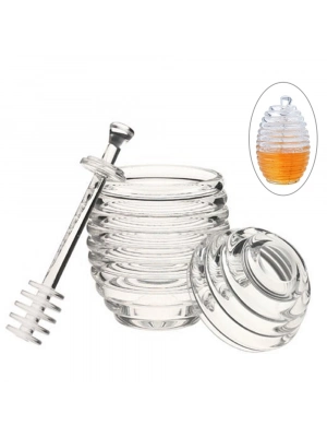 Bal Kavanozu Helezon Bal Kaşığı