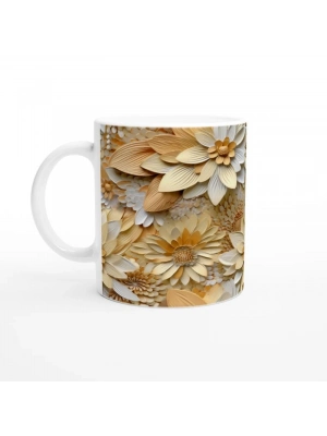 Bal Renkli Papatyalar Kupa Bardak