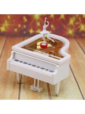 Balerin Figürlü Piyano Müzik Kutusu