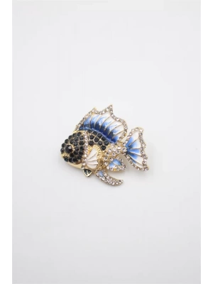 Balık Broş - Mavi