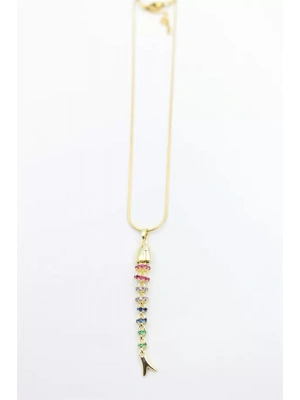 Balık Kolye - Altın