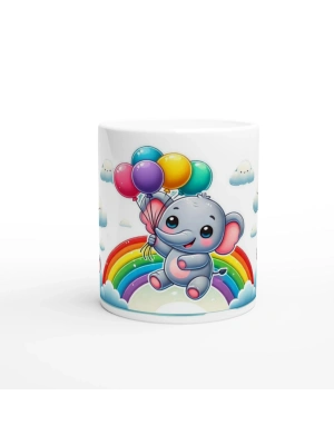 Balonlarla Uçan Sevimli Fil Kupası