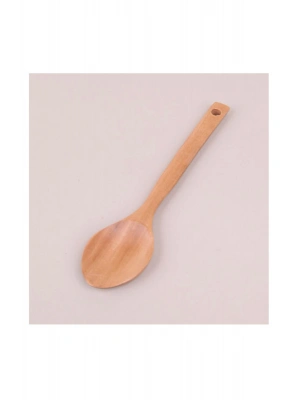 Balsa BLS-029A Ahşap Yemek Servis Kaşığı 28 cm