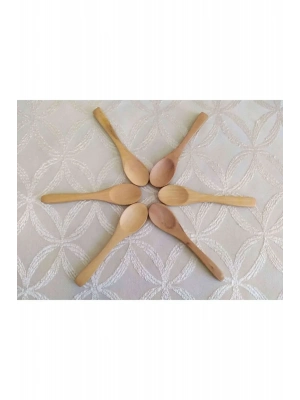 Bambu 6lı Mama Kaşık Küçük Royaleks-45336