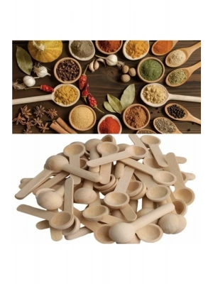 Bambu Baharat ve Reçel Kaşığı 6 Adet