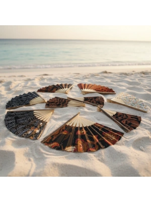 Bambu Bez Yelpaze Büyük