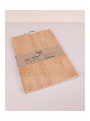 Bambu Ekmek Kesme Tahtası 36x26x1,8 Cm Royaleks-67461