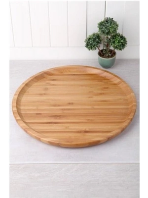 Bambu Sunum Tabağı 30 cm Royaleks-YUV3030